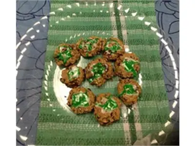 St.Patricks Day special - Zucchini Oatmeal cookies
